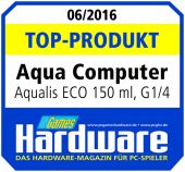 PCGH Top-Produkt Award für aqualis ECO 150 ml